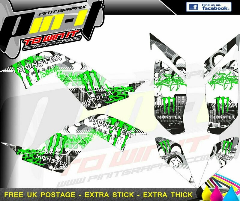 yamaha raptor 700 (yfm700) sticker kit sticker kit