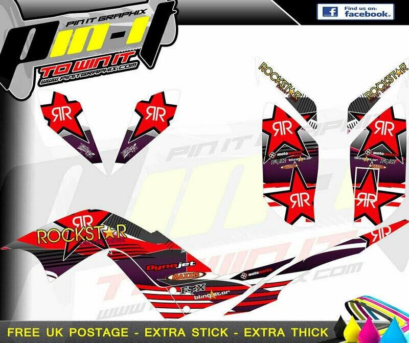 yamaha raptor 700 (yfm700) sticker kit sticker kit