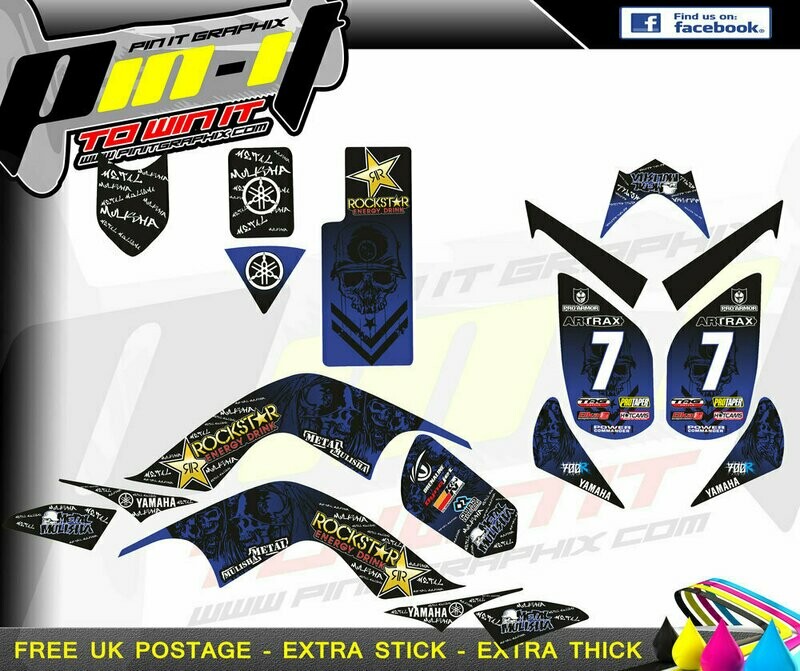 yamaha raptor 700 (yfm700) sticker kit sticker kit