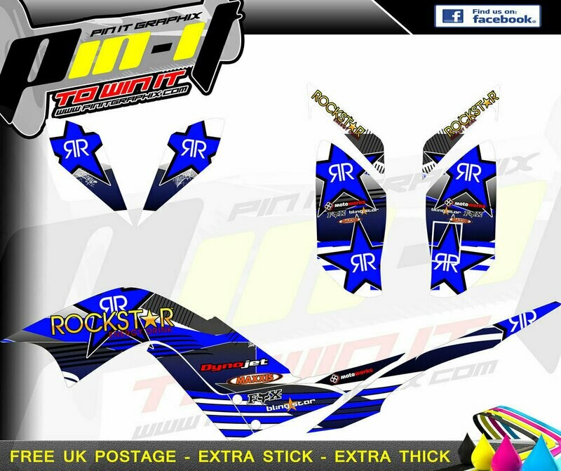 yamaha raptor 700 (yfm700) sticker kit sticker kit