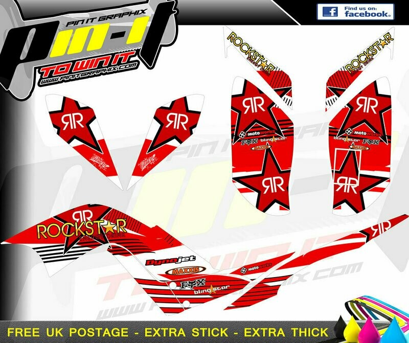 yamaha raptor 700 (yfm700) sticker kit sticker kit