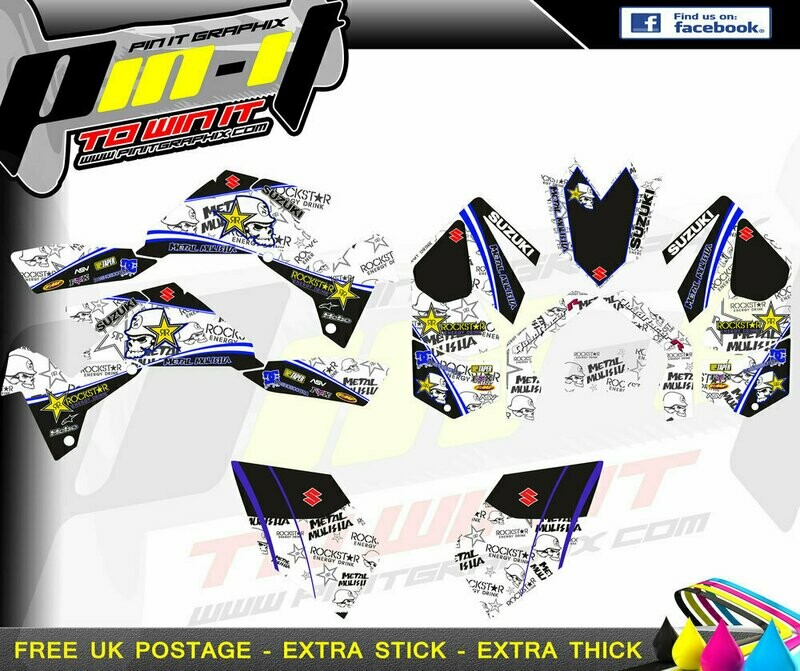 suzuki ltr450 sticker kit