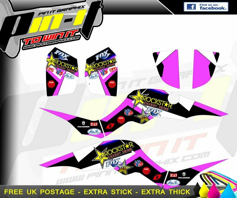 quadzilla proshark sticker kit