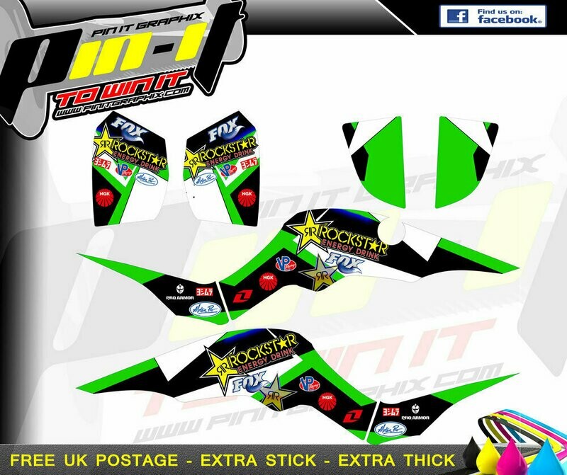 quadzilla proshark sticker kit