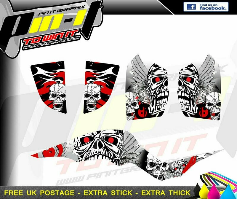 quadzilla proshark sticker kit