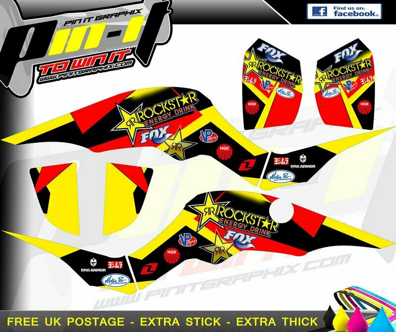 quadzilla proshark sticker kit