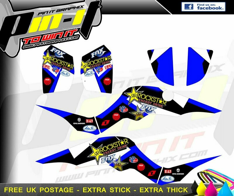 quadzilla proshark sticker kit
