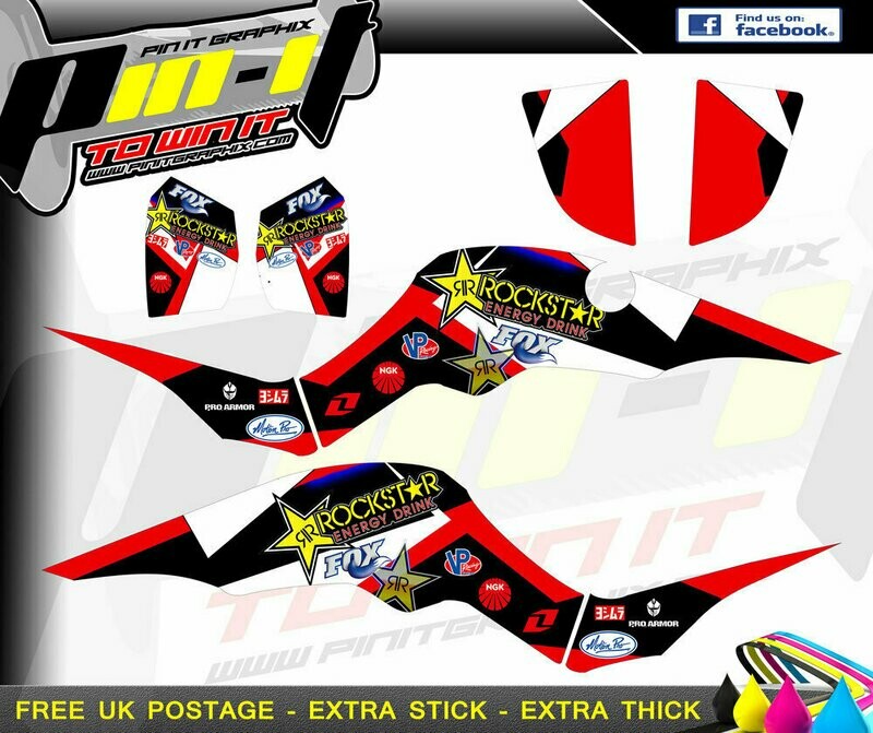 quadzilla proshark sticker kit