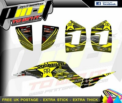 quadzilla proshark sticker kit