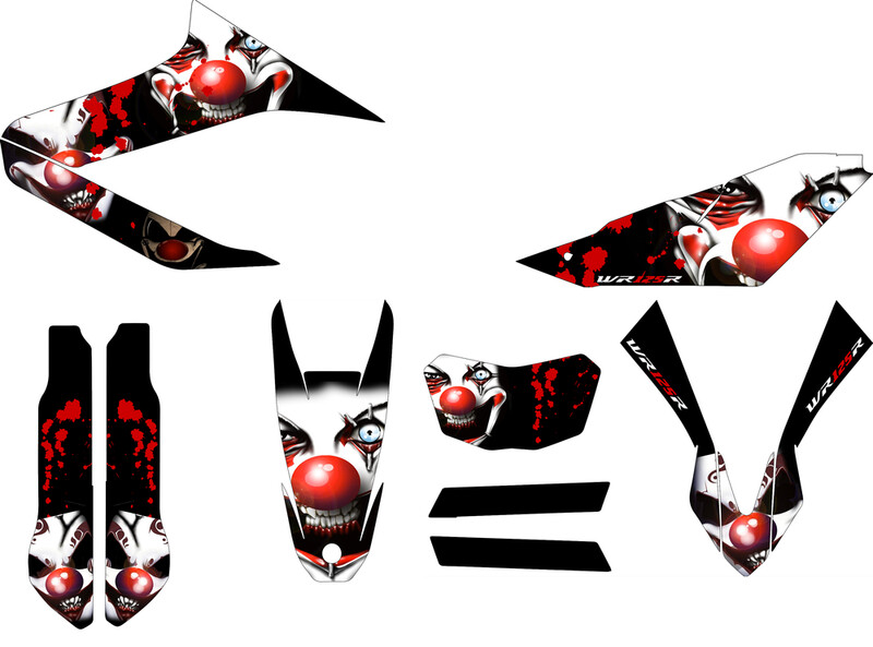 yamaha wr125 r sticker kit