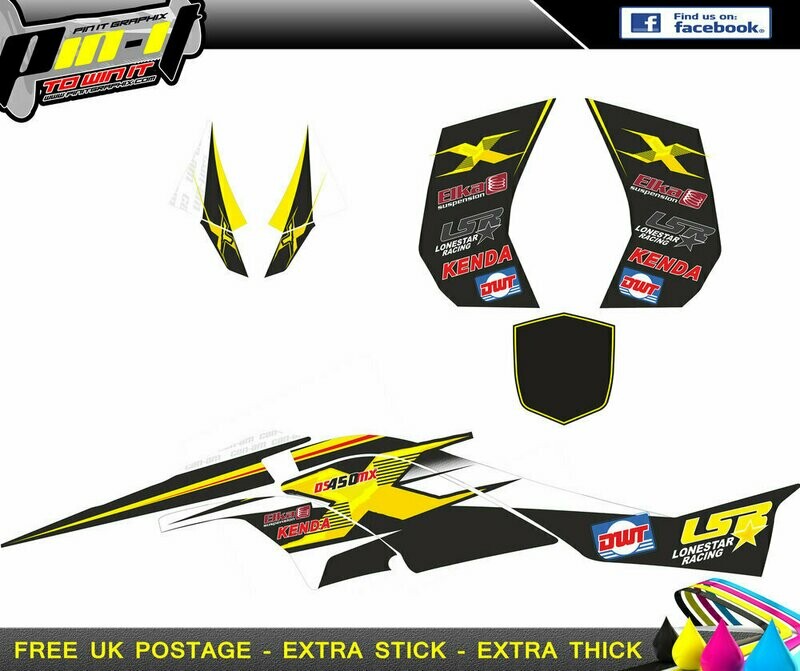 can am ds450 sticker kit