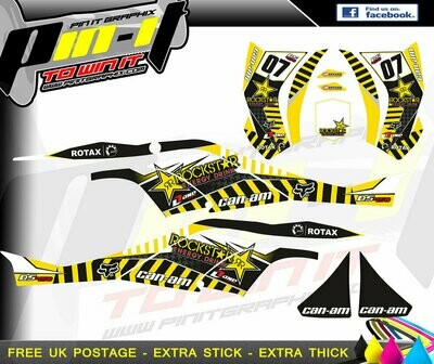 can am ds450 sticker kit