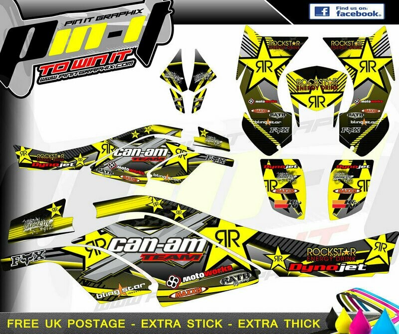 can am ds450 sticker kit
