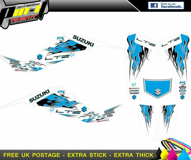 suzuki ltz400 sticker kit