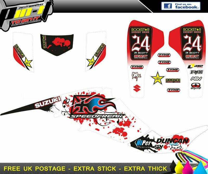 suzuki ltz400 sticker kit