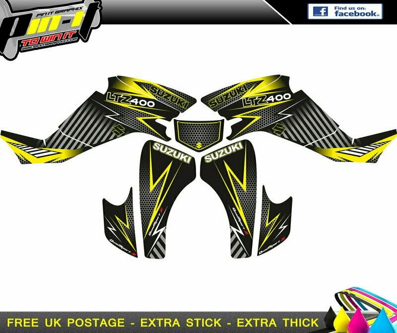 suzuki ltz400 sticker kit