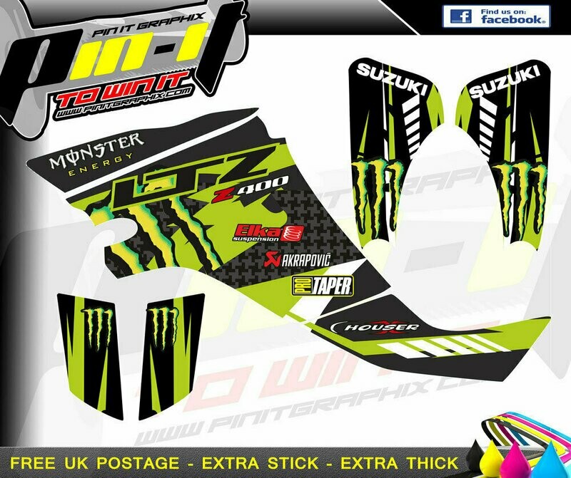 suzuki ltz400 sticker kit