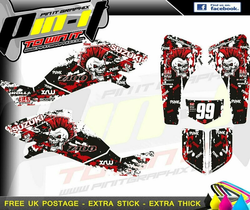 suzuki ltz400 sticker kit