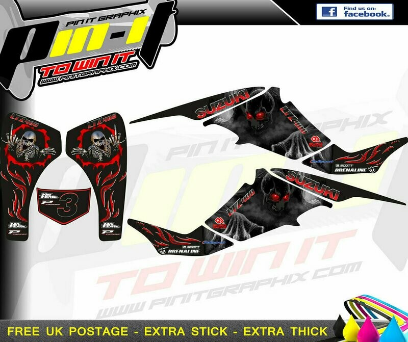suzuki ltz400 sticker kit