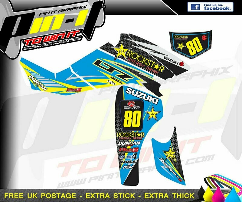 suzuki ltz400 sticker kit
