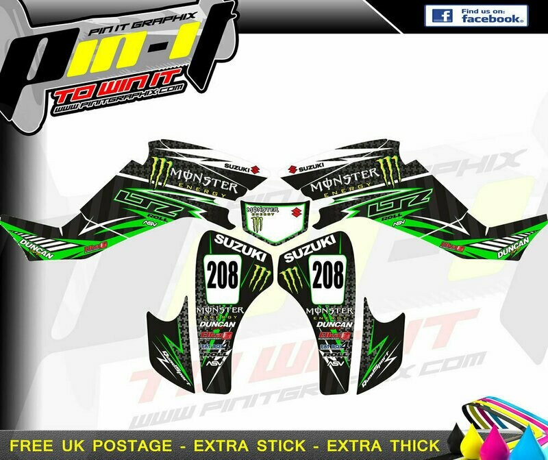 suzuki ltz400 sticker kit