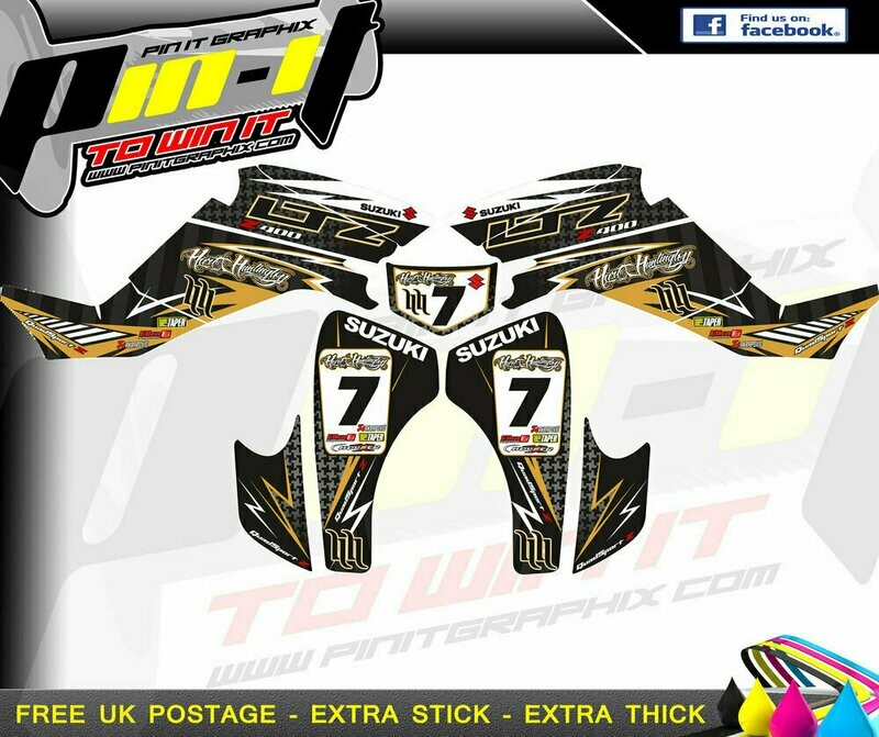 suzuki ltz400 sticker kit