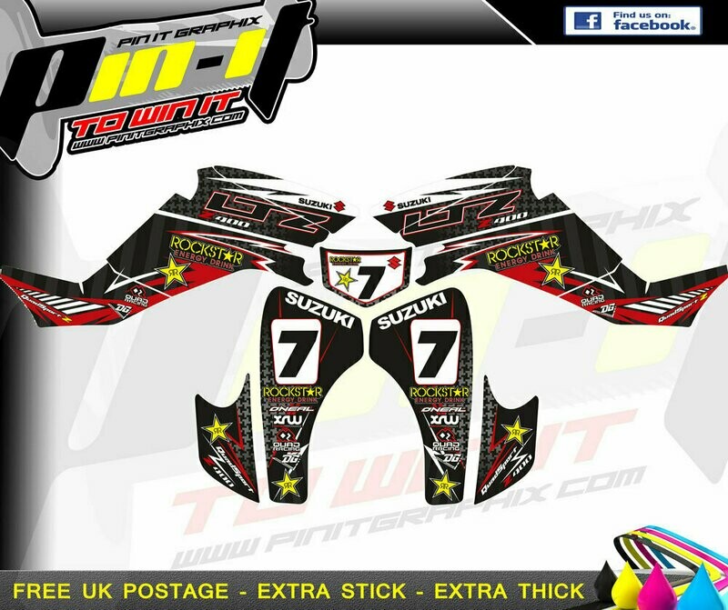 suzuki ltz400 sticker kit