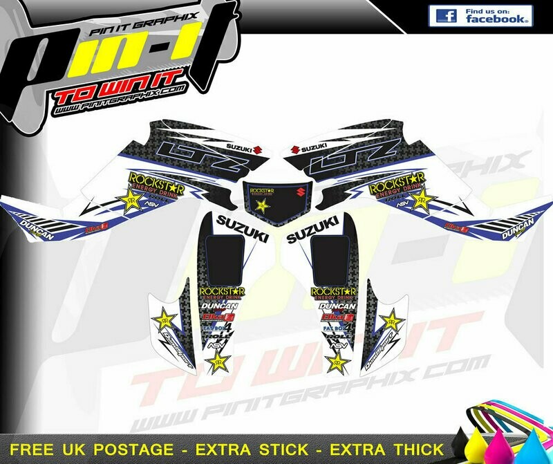 suzuki ltz400 sticker kit