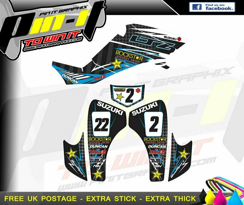 suzuki ltz400 sticker kit