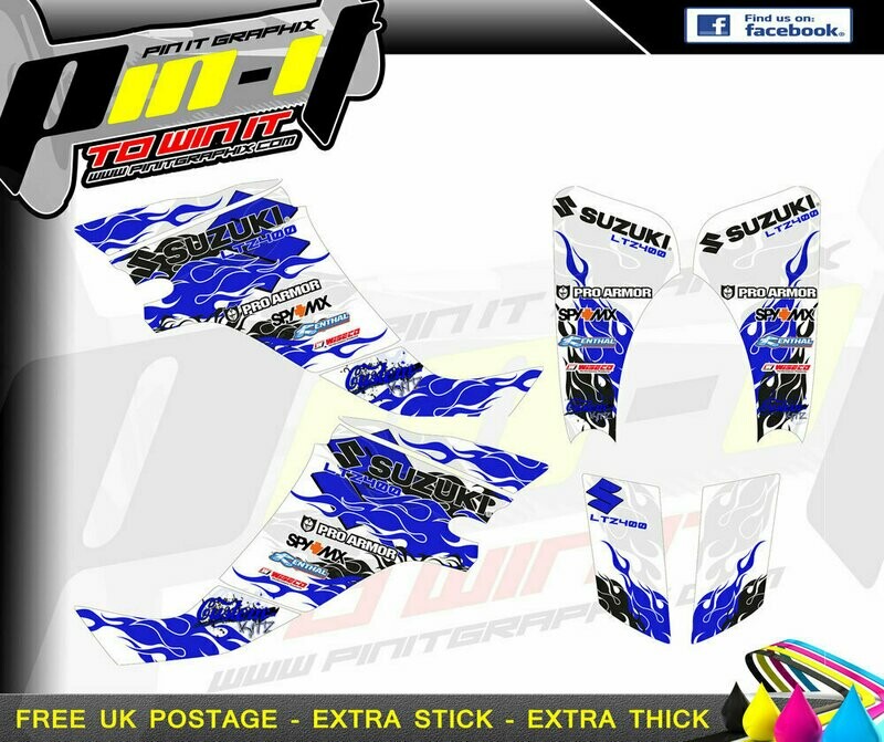 suzuki ltz400 sticker kit