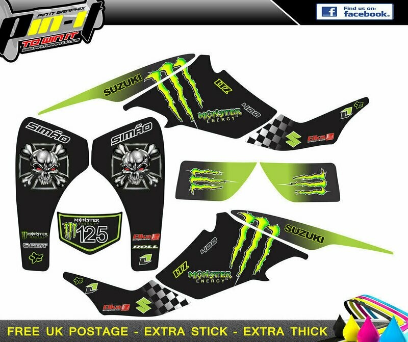 suzuki ltz400 sticker kit