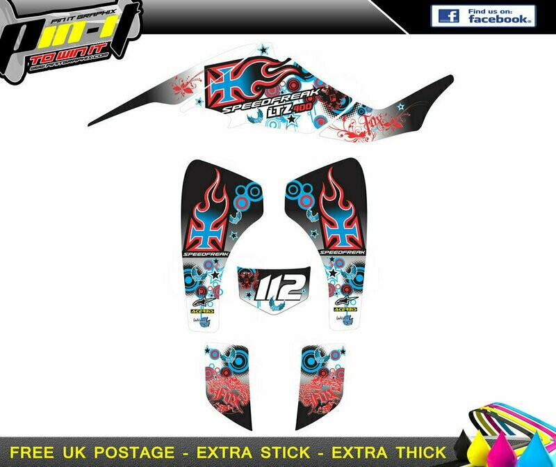 suzuki ltz400 sticker kit