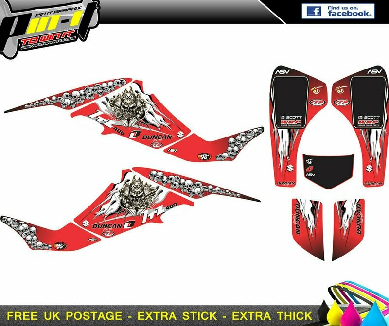 suzuki ltz400 sticker kit