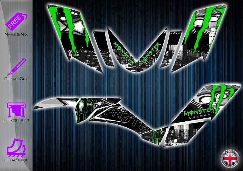 quadzilla 320 / 500 xlc sticker kit