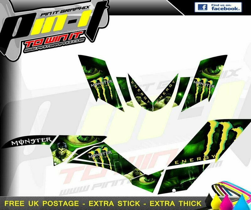 quadzilla 320 / 500 xlc sticker kit