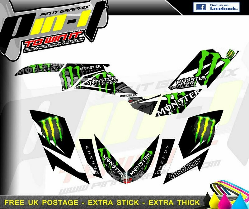 quadzilla 320 / 500 xlc sticker kit