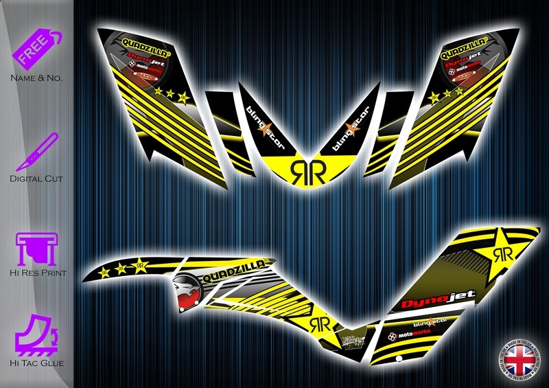 quadzilla 320 / 500 xlc sticker kit