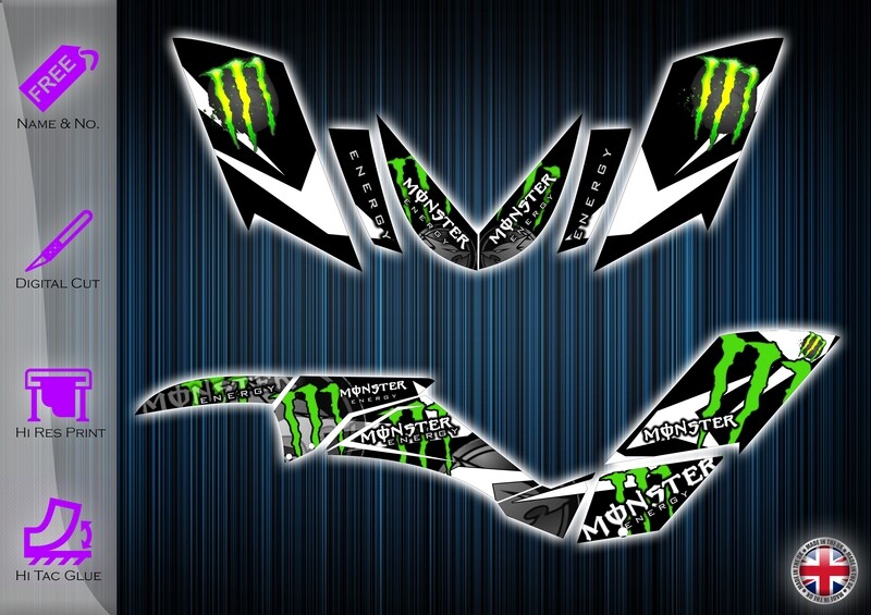 quadzilla 320 / 500 xlc sticker kit