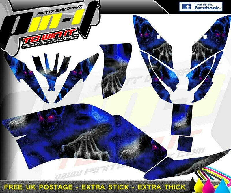 yamaha raptor 250 sticker kit