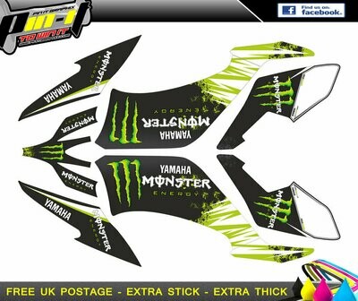 yamaha raptor 250 sticker kit