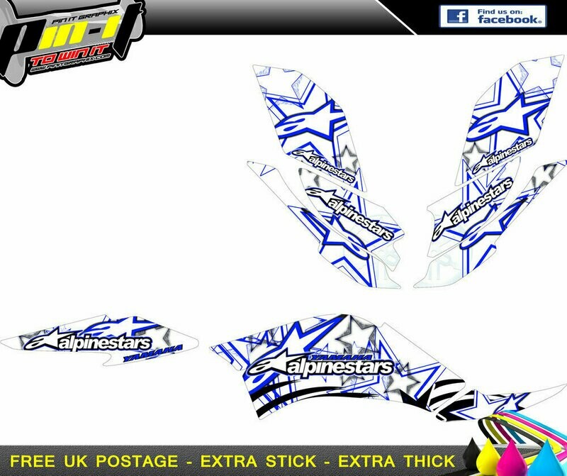 yamaha raptor 250 sticker kit