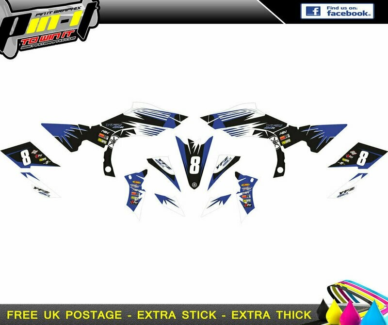 yamaha yfz450r sticker kit