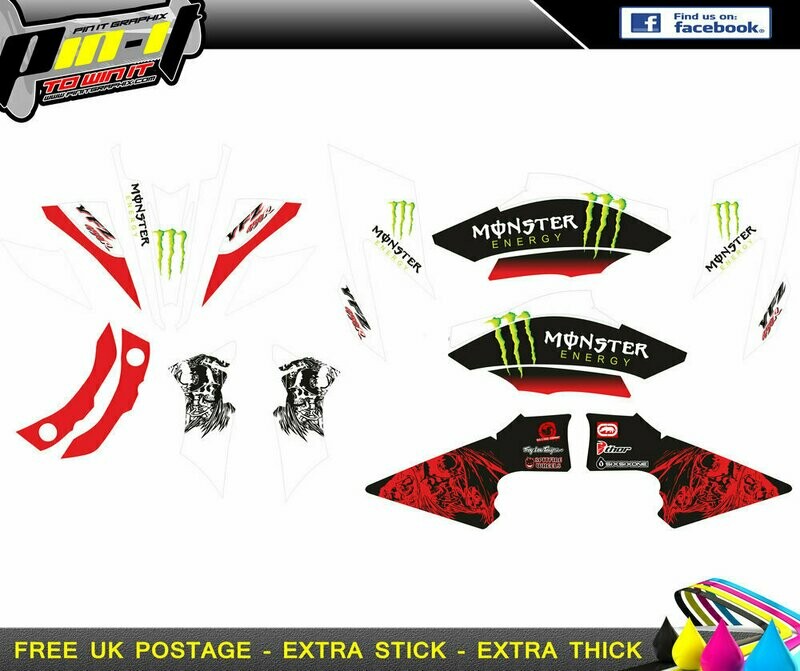 yamaha yfz450r sticker kit