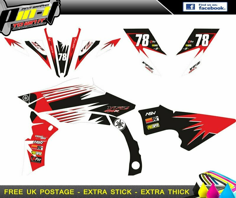 yamaha yfz450r sticker kit