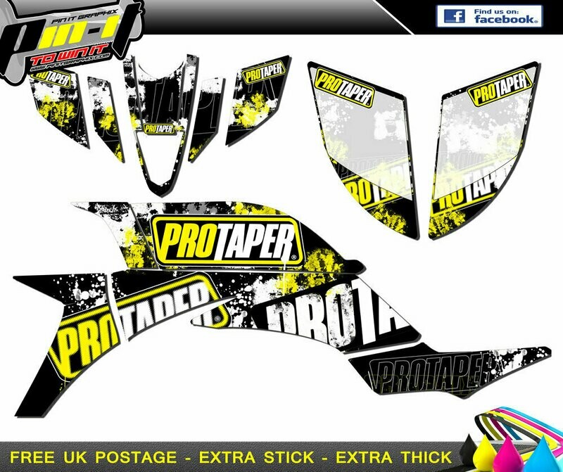 yamaha yfz450 sticker kit 2003-2008 (carb)