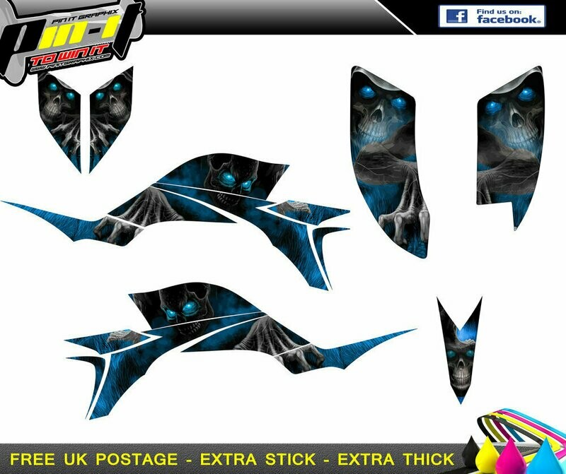 yamaha yfz450 sticker kit 2003-2008 (carb)