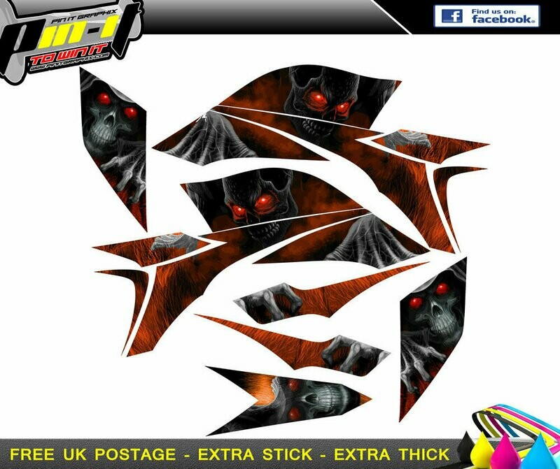 yamaha yfz450 sticker kit 2003-2008 (carb)