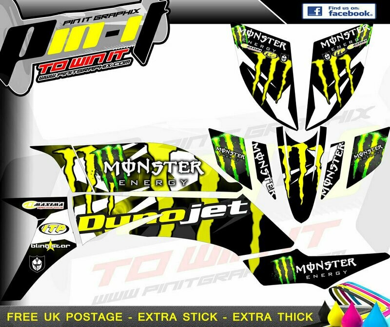 yamaha yfz450 sticker kit 2003-2008 (carb)