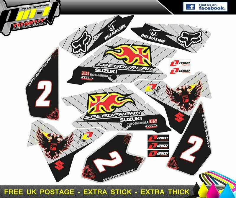suzuki ltr450 sticker kit