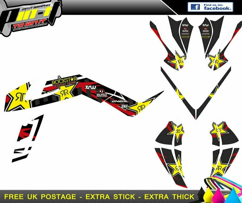 quadzilla 450 rs  sticker kit sticker kit